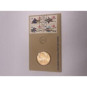 1975 Bicentennial First Day Cover Medal